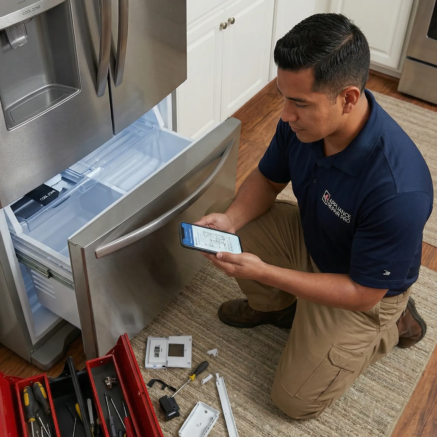 Equipo en terreno utilizando Kellu